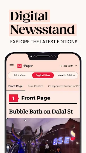 Economic Times Newspaper App screenshot 2