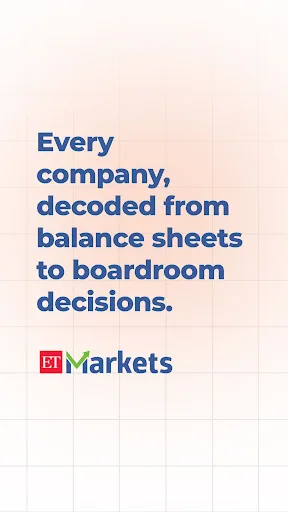ET Markets: Stock Tools & News screenshot 1