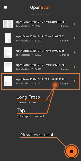 OpenScan: Document Scanner screenshot 1