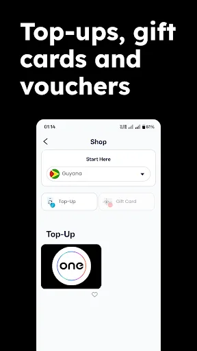 One Communications Topup screenshot 2