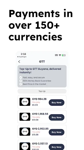 One Communications Topup screenshot 3