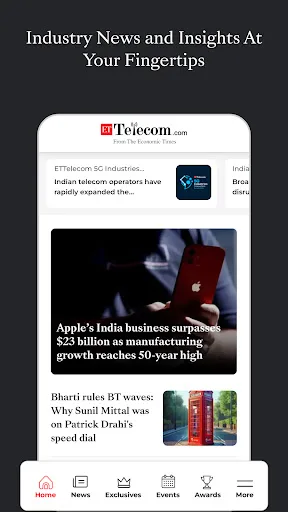 ET Telecom from Economic Times screenshot 1