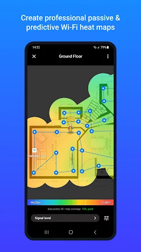 NetSpot WiFi Heat Map Analyzer screenshot 4