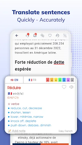 Todaii: Learn French by news screenshot 3