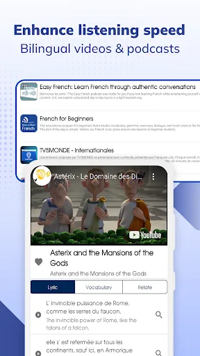 Todaii: Learn French by news screenshot 4