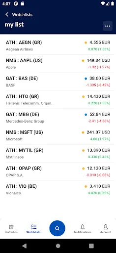 Eurobank Trader App screenshot 4