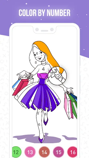 RECOLLECT: Color by Number screenshot 1