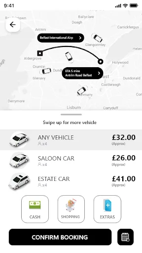 B Cabs screenshot 5