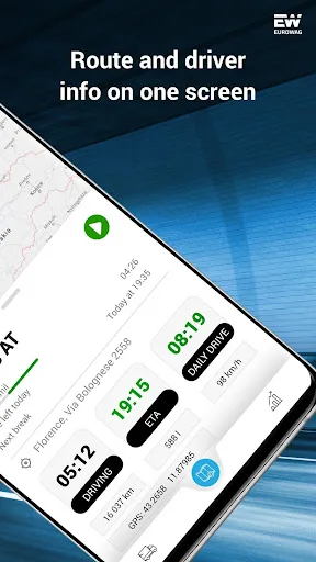 EW Telematics screenshot 2