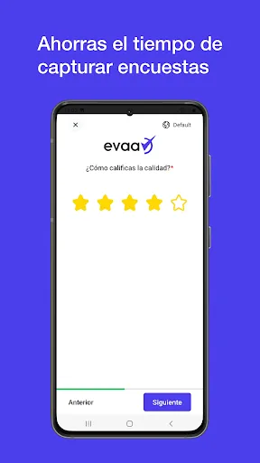 EVAA Survey screenshot 4