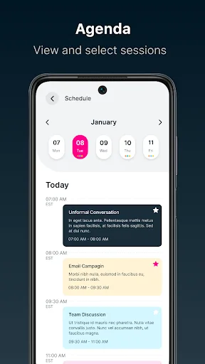 Event App screenshot 3