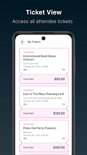 Event App screenshot 4