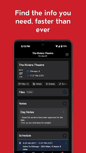 Master Tour Mobile screenshot 2