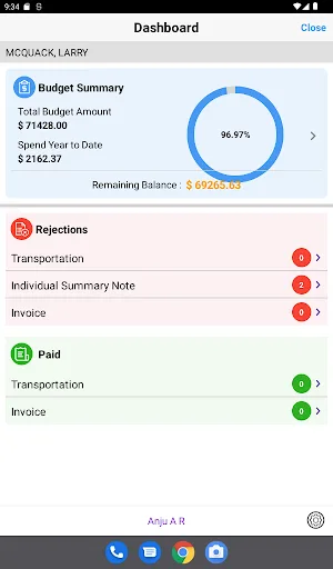 eVeroPortal screenshot 5