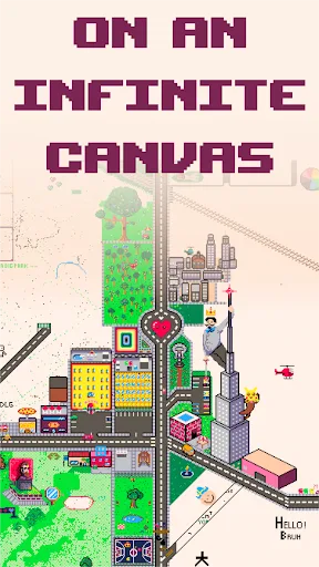 Everyone Draw: Pixel Art Mural screenshot 3