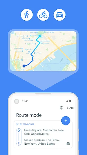 Fake GPS Joystick and Route screenshot 3