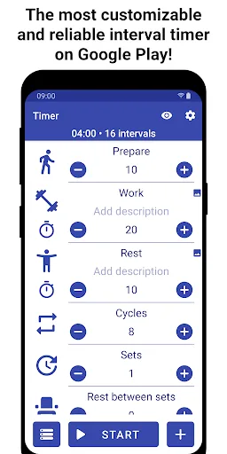 Tabata Timer: Interval Timer screenshot 1