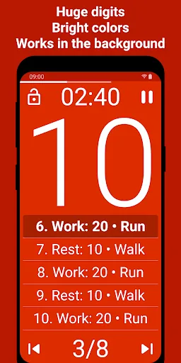 Tabata Timer: Interval Timer screenshot 2