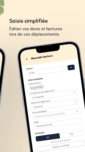evoliz screenshot 2