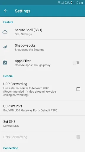 HTTP Injector Lite (SSH/Proxy) screenshot 2