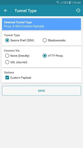 HTTP Injector Lite (SSH/Proxy) screenshot 5