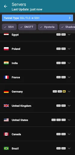 HTTP Injector (SSH/V2ray) VPN screenshot 4