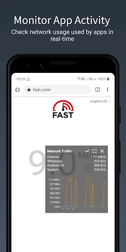 Network Speed - Speed Meter screenshot 3
