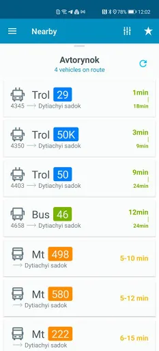 EasyWay public transport screenshot 3