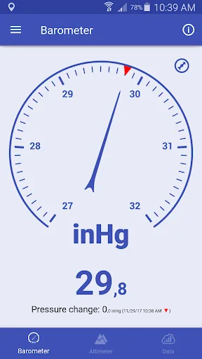 Barometer & Altimeter screenshot 2