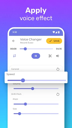Video Voice Editor + Effects screenshot 4