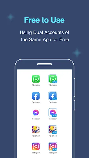 Multiple Accounts: Dual Space screenshot 2