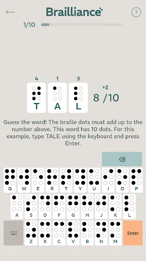 Brailliance screenshot 2