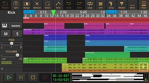 Audio Evolution Mobile Studio screenshot 1