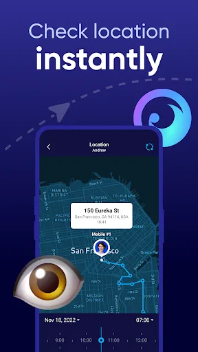 Eyezy: GPS phone tracker screenshot 1