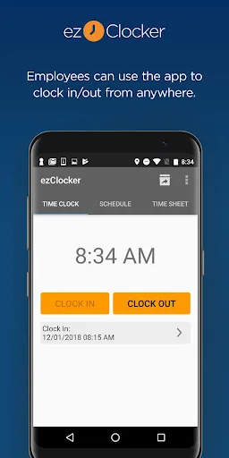 ezClocker: Employee Time Track screenshot 1