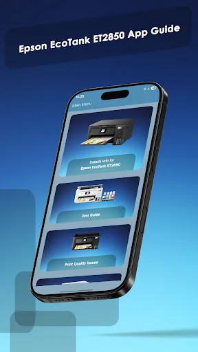 Epson EcoTank ET2850 App Guide screenshot 1