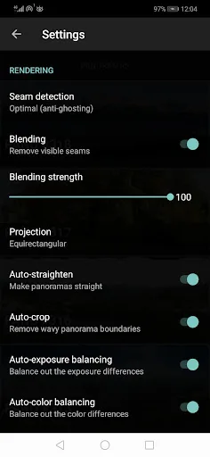 Bimostitch Panorama Pro screenshot 2