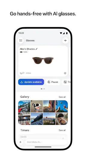 Meta AI - Assistant & Glasses screenshot 3