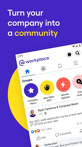 Workplace from Meta screenshot 1