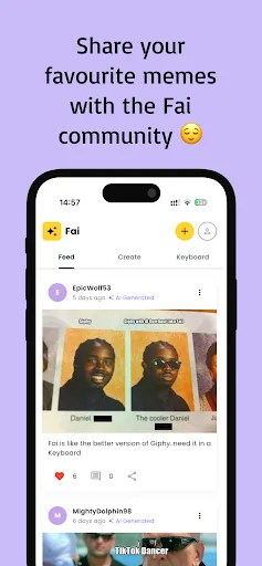 Fai: AI Meme Generator screenshot 4