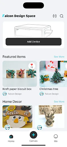 Falcon Design Space screenshot 1