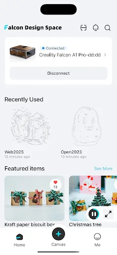 Falcon Design Space screenshot 2