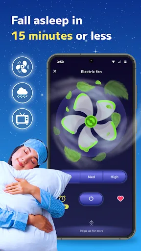 SleepFan: Fan sounds for sleep screenshot 1