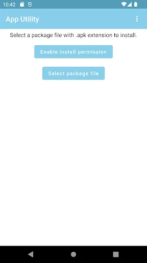 Application Utility screenshot 1