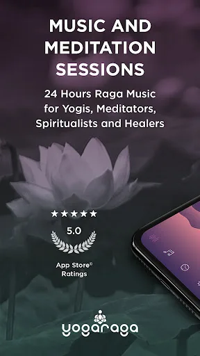 Yogaraga: Music & Meditation screenshot 1