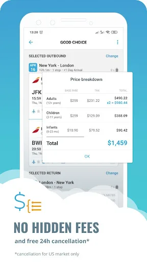 Fareboom Discount Flights screenshot 3