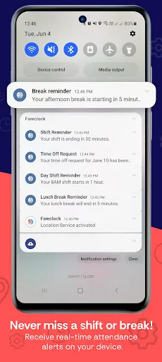 Fareclock Time Clock screenshot 3