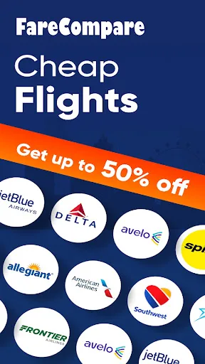 Cheap Flights App- FareCompare screenshot 1