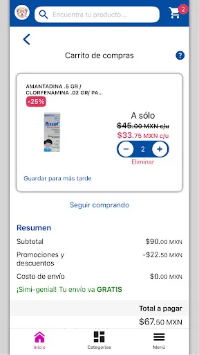 Farmacias de Similares screenshot 3