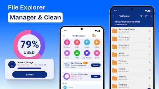 File Explorer: Manager & Clean screenshot 1